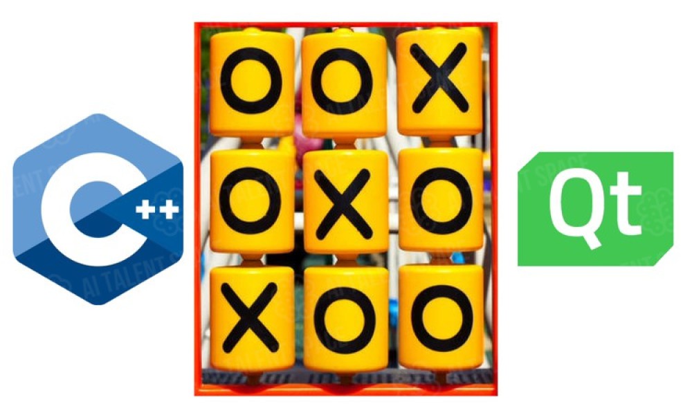 Tic-Tac-Toe Game with AI - The Complete Qt C++ Game Course