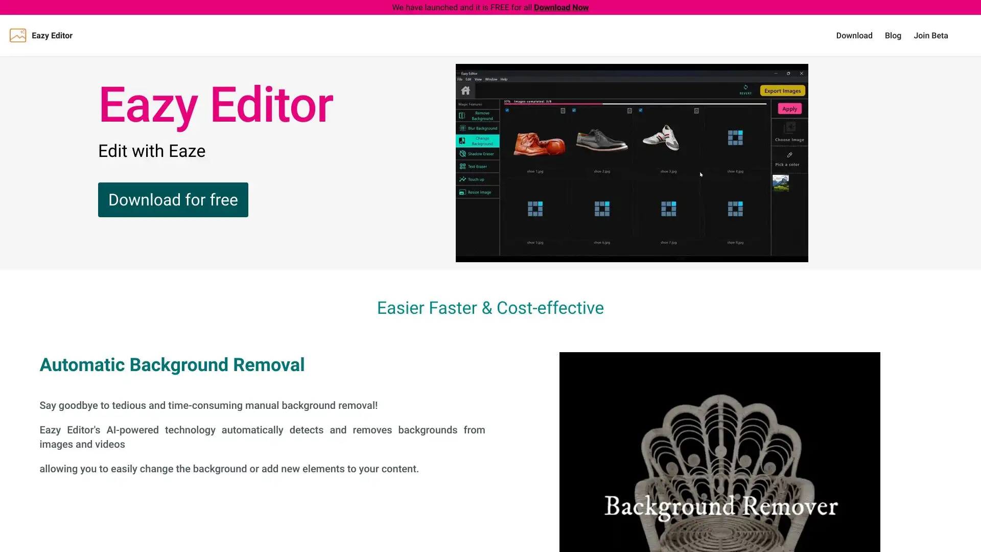 Editor Back Eazy Editor: Try Top AI Tools | AI Talent Space