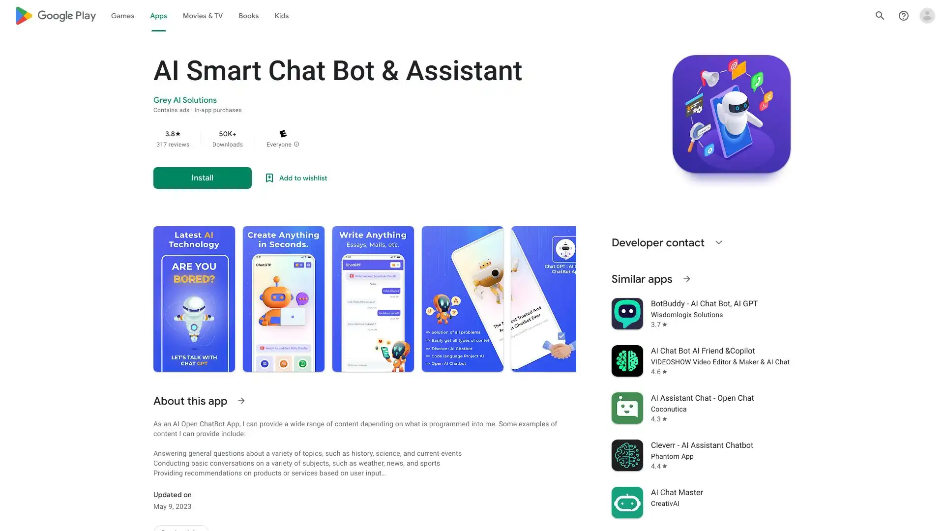 Talantbot AI Smart Chat Bot and Assistant App: Try Top AI Tools | AI Talent Space