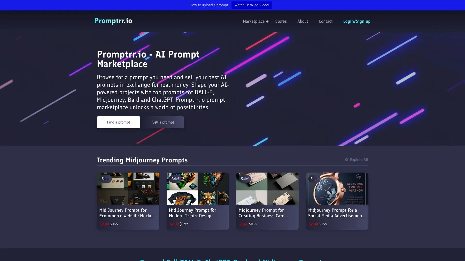 Try Prompt Promptrr.io - AI Prompt Marketplace: Try Top AI Tools | AI Talent Space