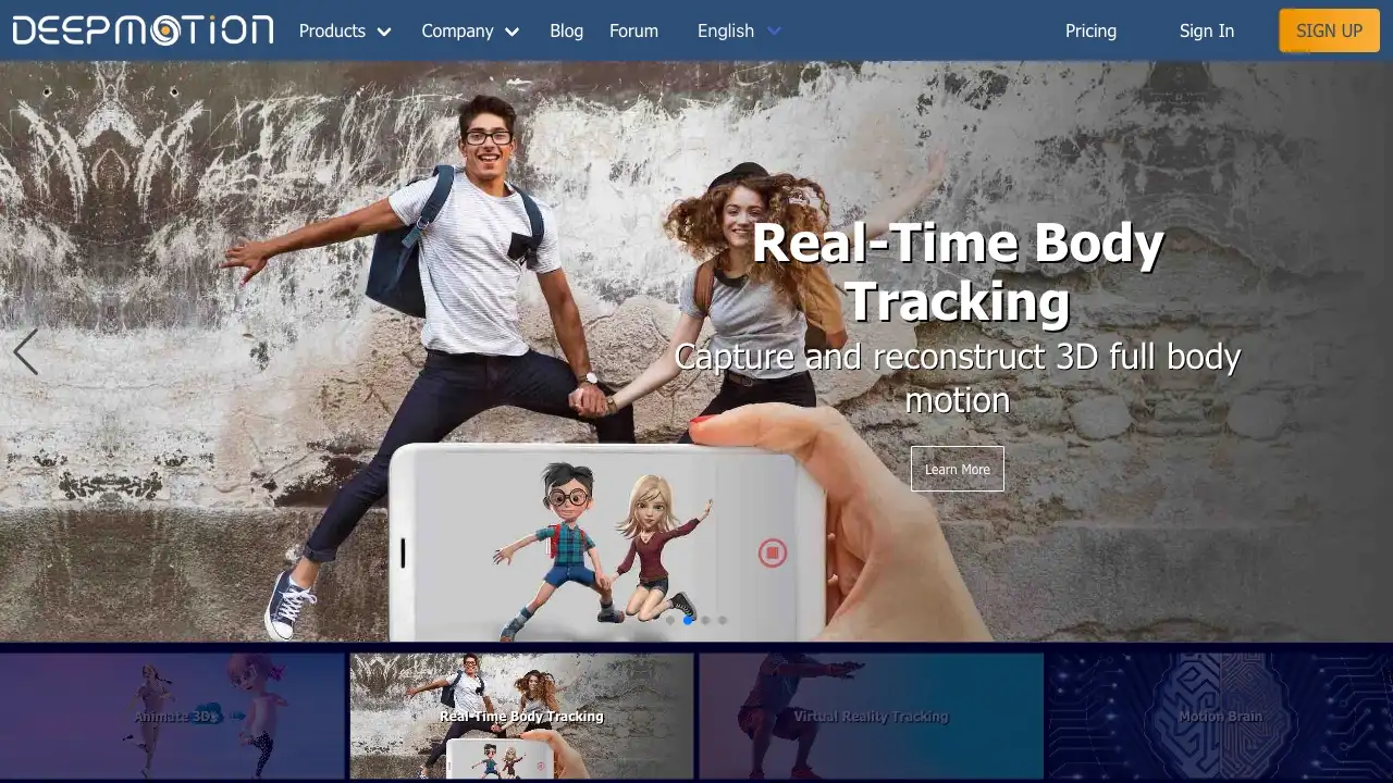 DeepMotion - AI Motion Capture and Body Tracking: Try Top AI Tools | AI ...