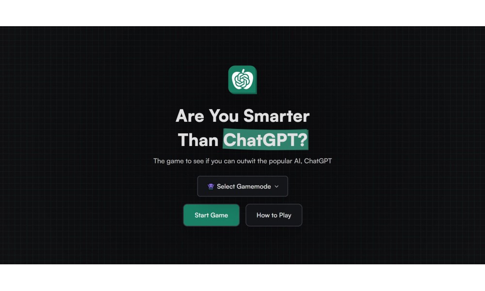 Are You Smarter Than ChatGPT