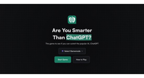 Are You Smarter Than ChatGPT