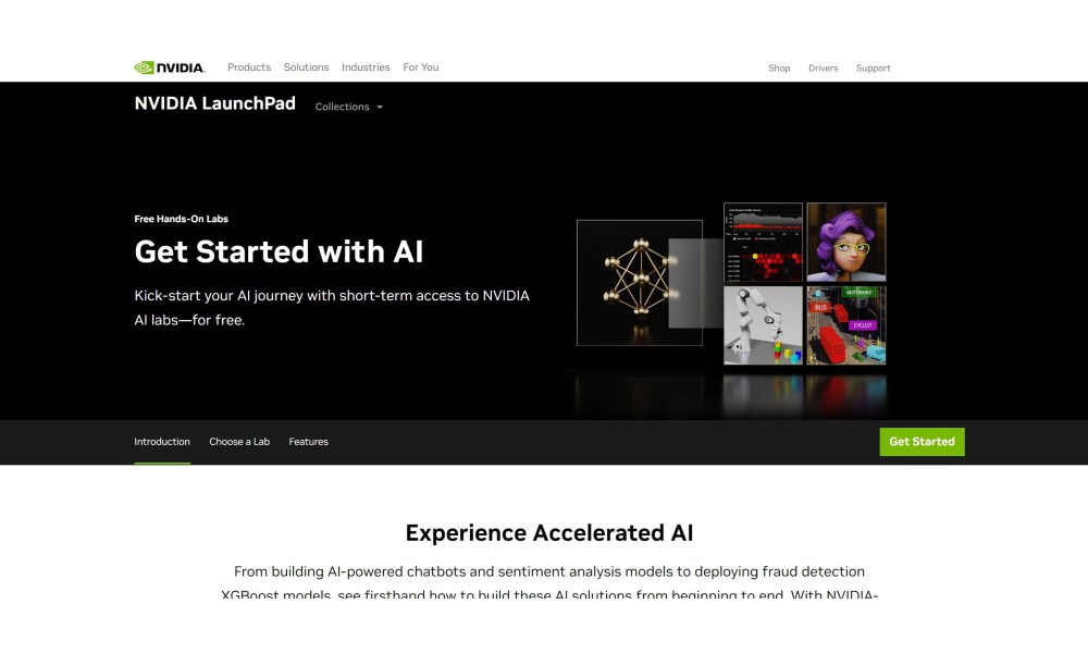 Nvidia Launchpad AI