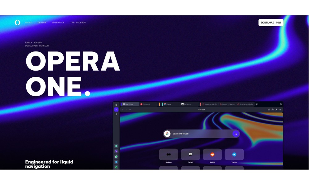 Opera One Browser