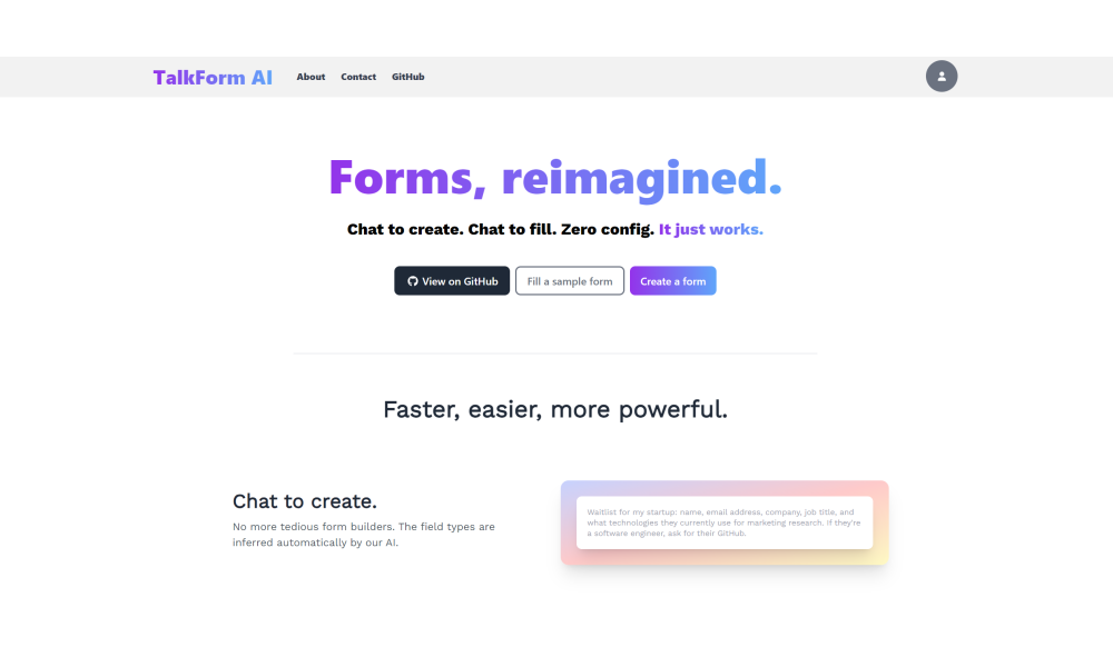 TalkForm AI