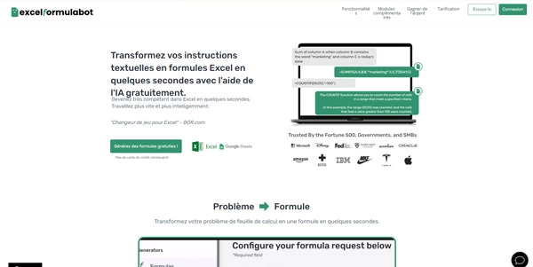 Excel Formula Bot