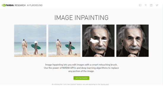 Inpainting Nvidia