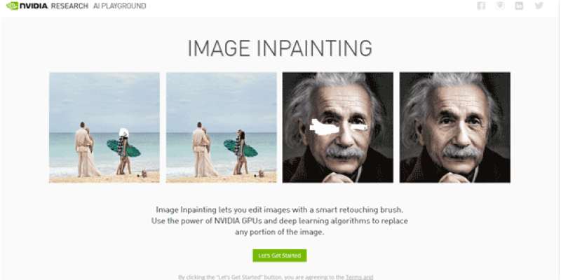 Inpainting Nvidia