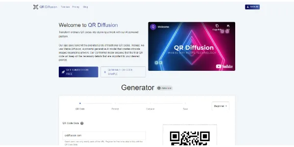 QR Diffusion