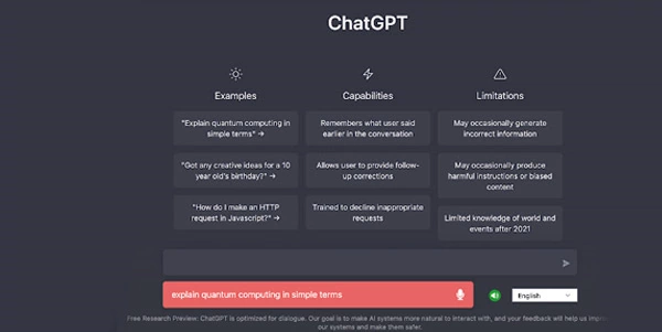 Voice Control for ChatGPT