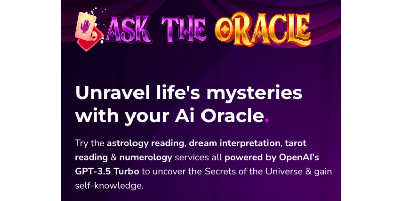 Ask the Oracle