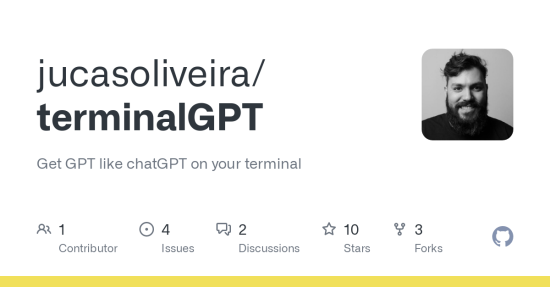 chatGPT on your terminal