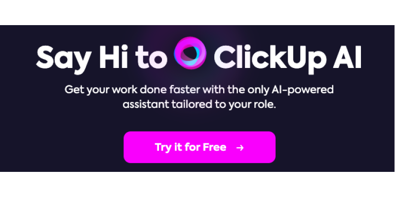 ClickUp AI Writing Assistant