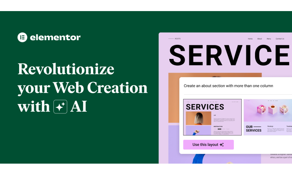 Elementor AI Website Builder