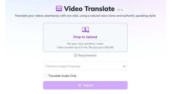 HeyGen Video Translator