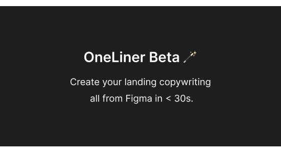 OneLiner (For Figma)