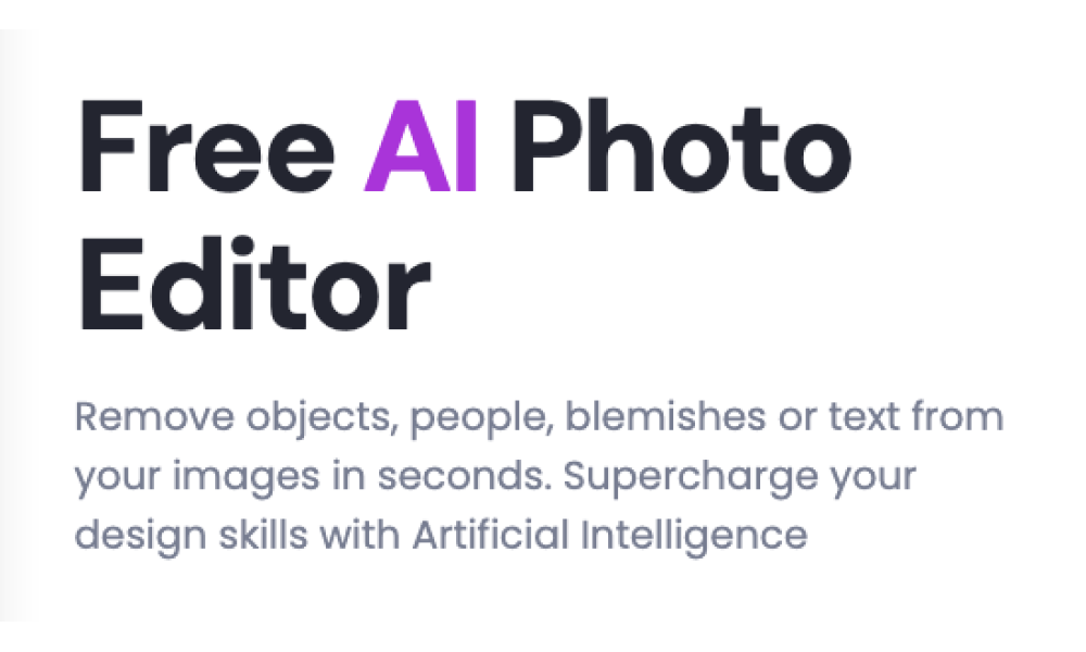 Photo Editor AI