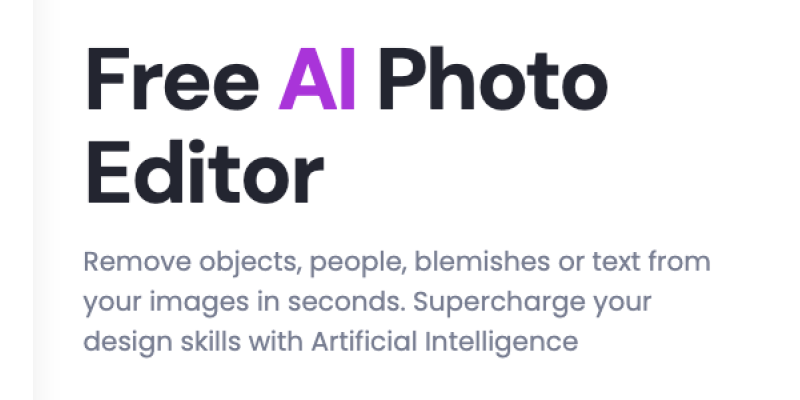 Photo Editor AI