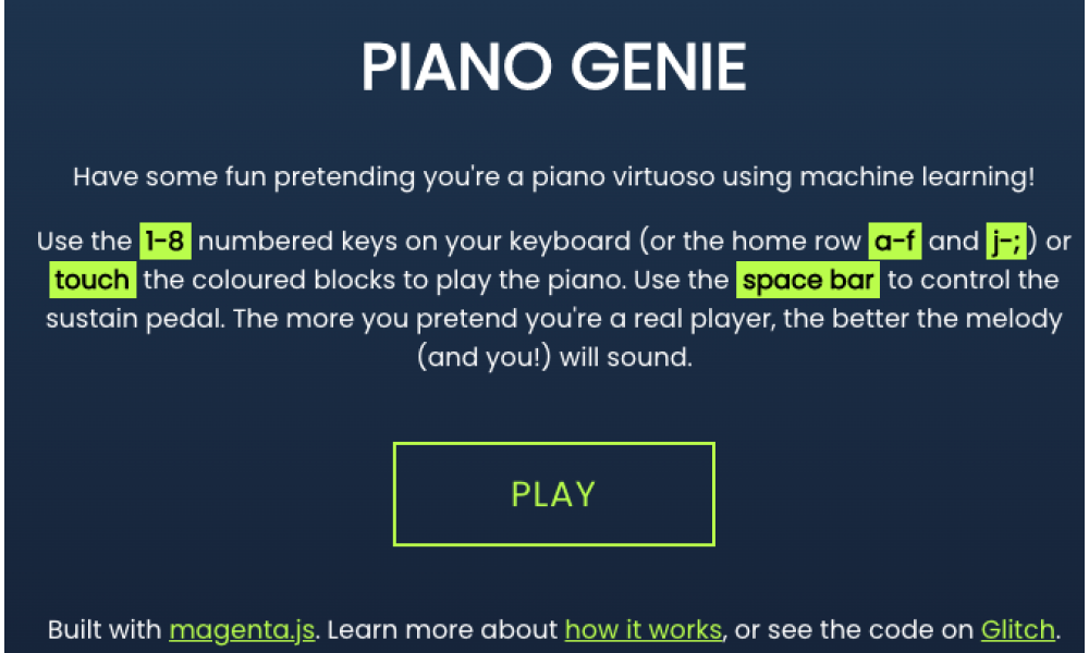 Piano Genie