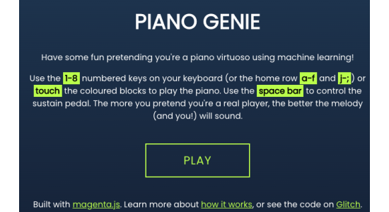 Piano Genie