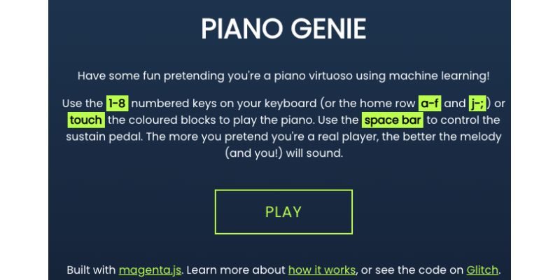 Piano Genie