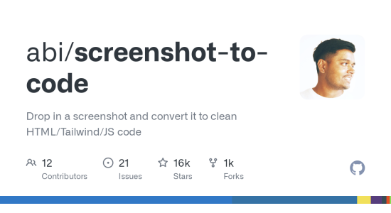 Screenshot To Code