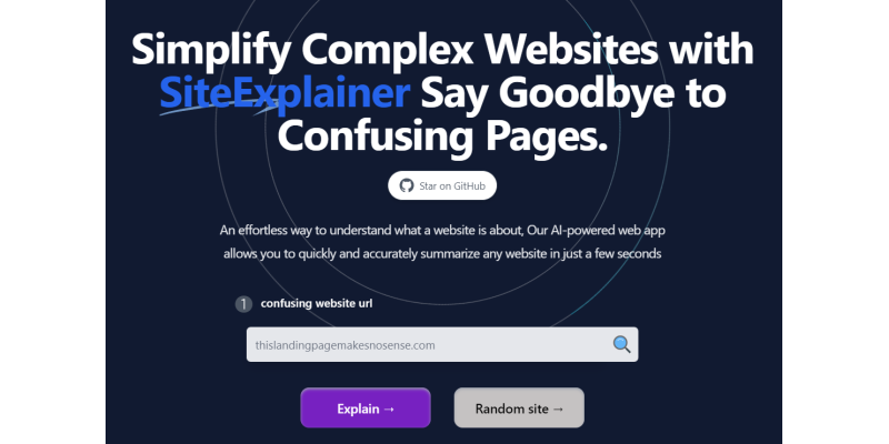 SiteExplainer