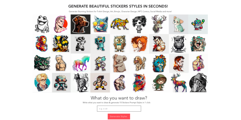 Sticker Prompt Generator