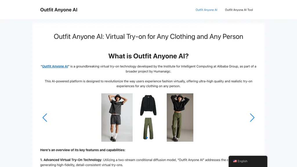 Outfit Anyone AI