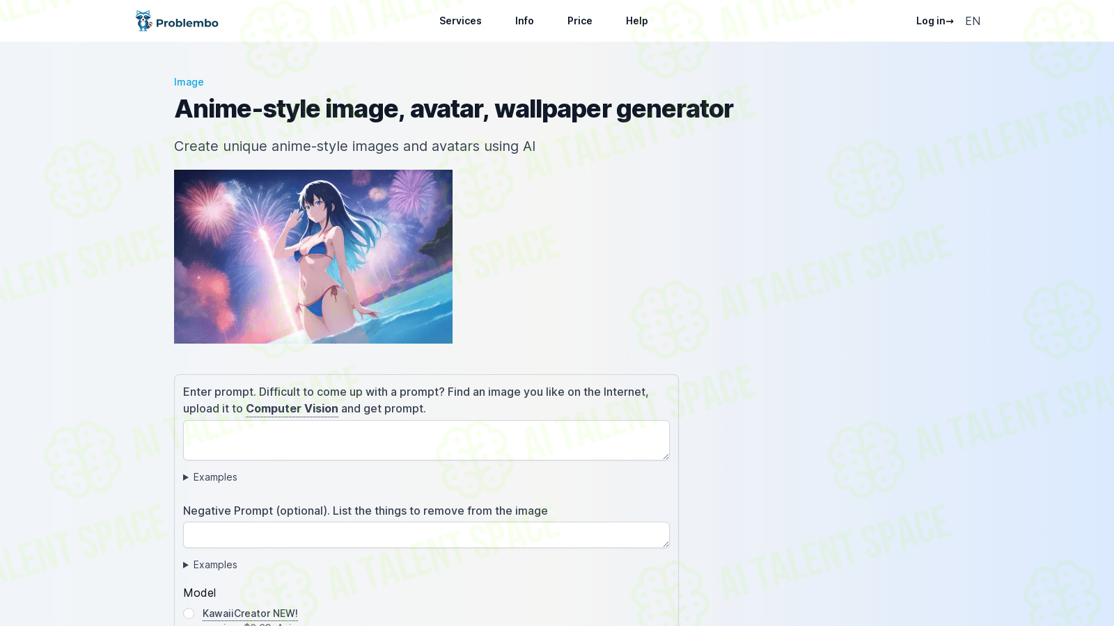 Problembo Anime Generator - Image 3