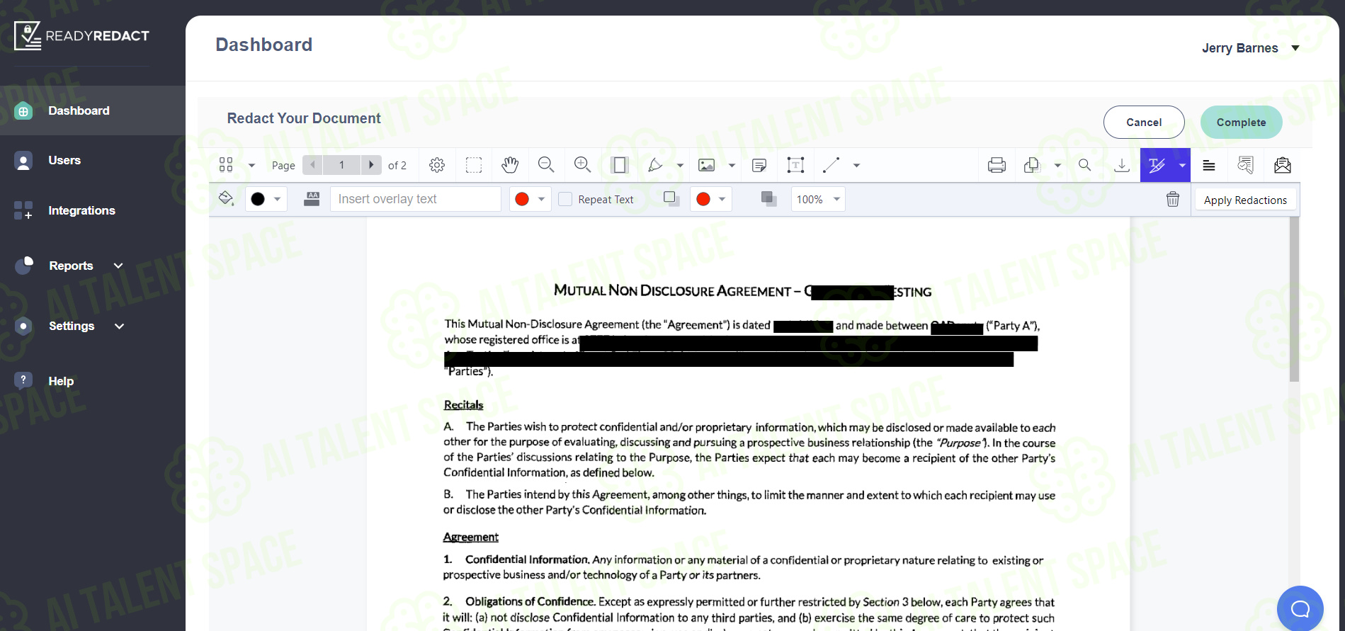 ReadyRedact Document Redaction - Image 3