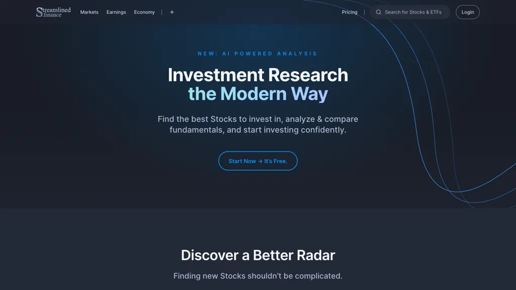 Streamlined Finance