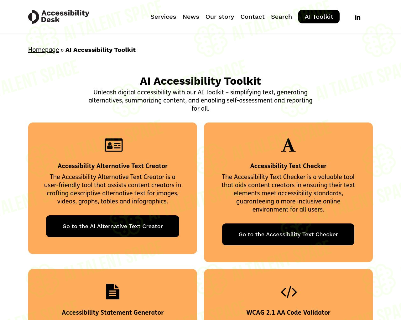 Accessibility Desk - Image 1