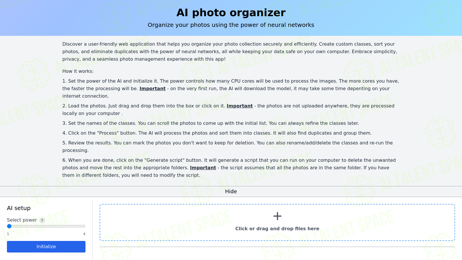 AI photo sorter - Image 1