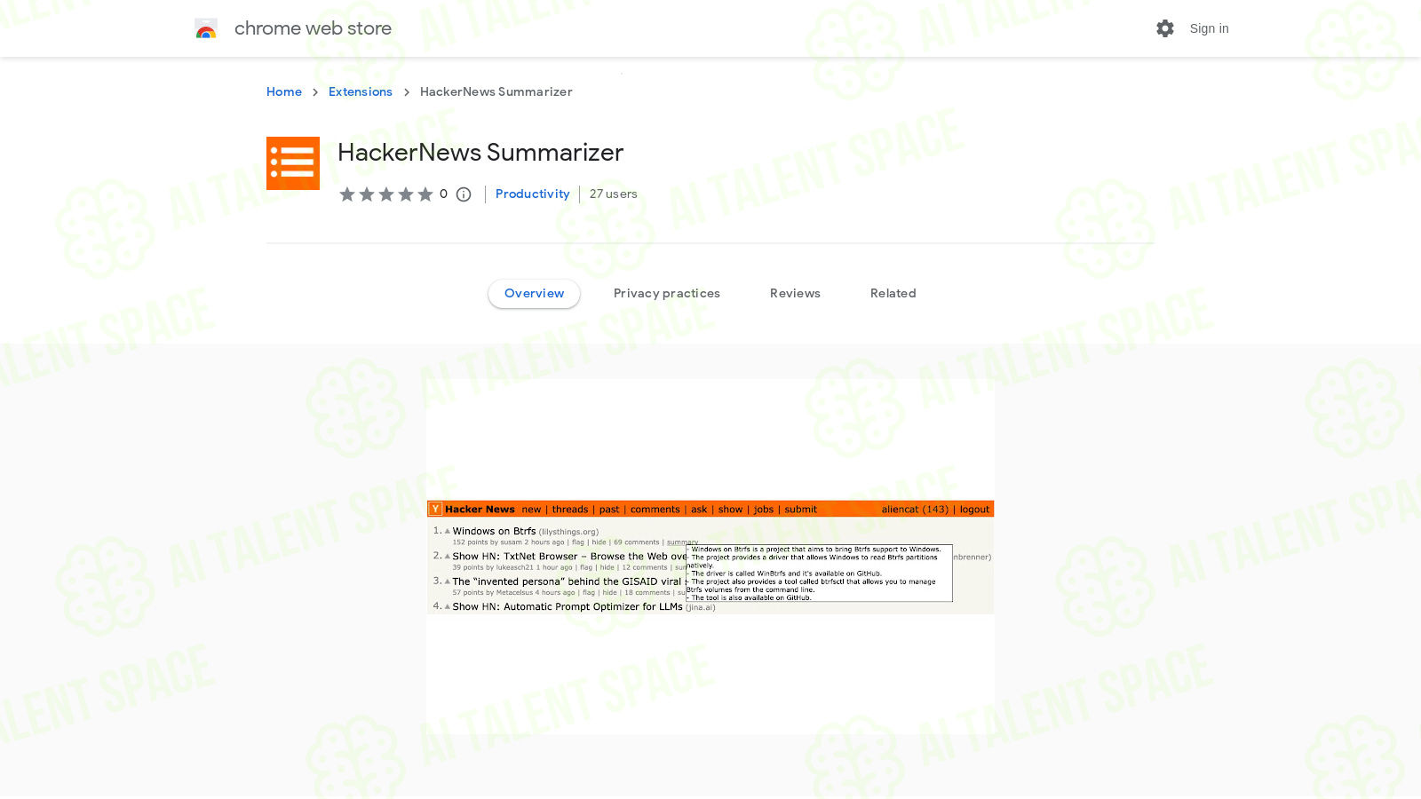 HackerNews Summarizer - Image 2