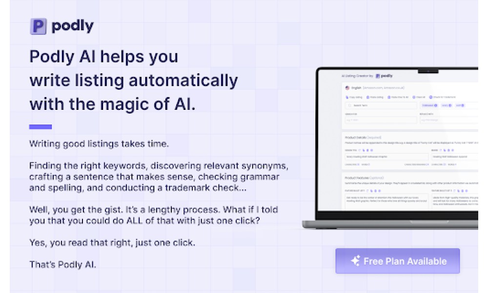 AI Listing Creator by Podly