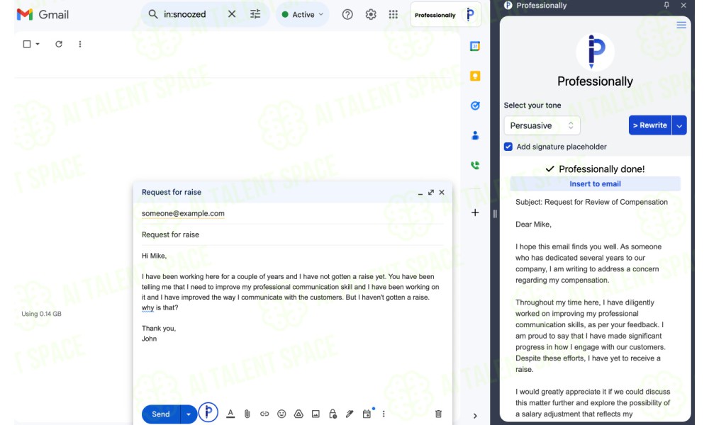 Professional Email Rephraser - Image 1