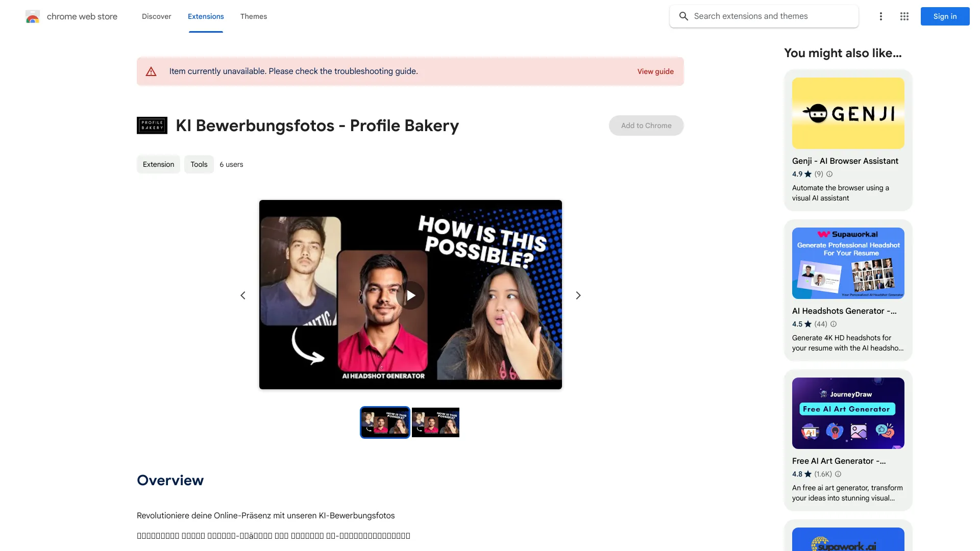 AI Bewerbungsfotos