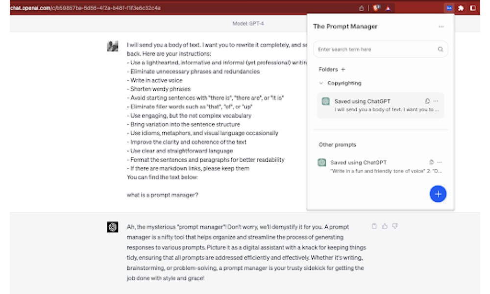 Prompt-Manager.com