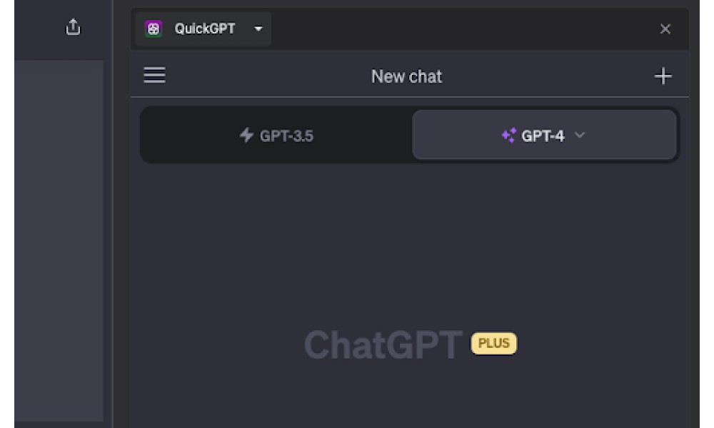 ChatGPT Side Panel Integration