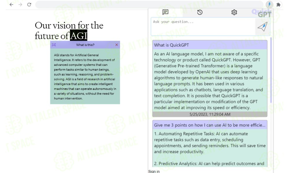 QuickGPT AI Assistant - Image 1