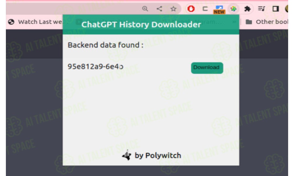 Save ChatGPT Conversation - Image 1