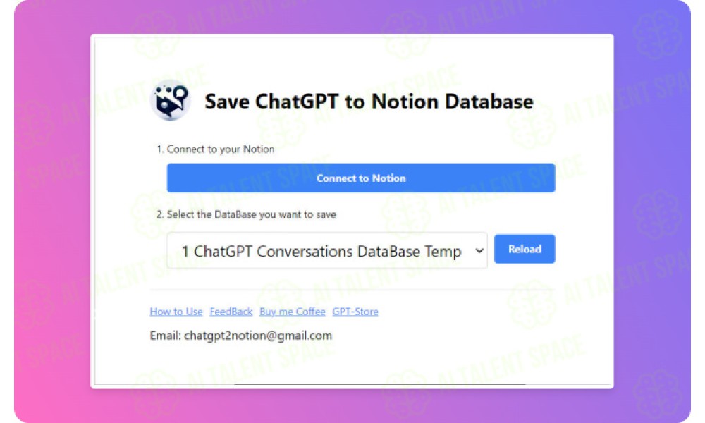 Save ChatGPT to Notion Database - Image 2