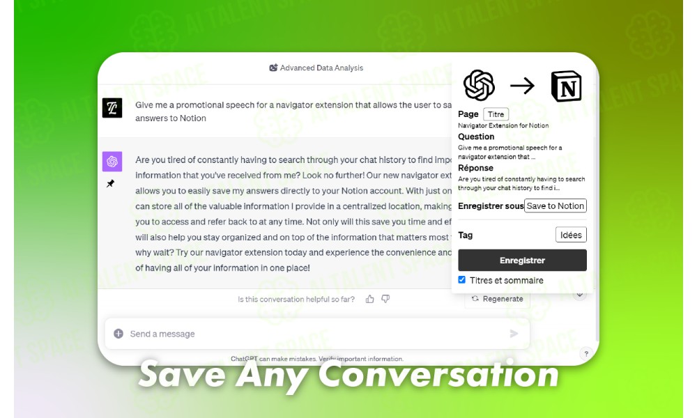 Save ChatGPT to Notion Database - Image 3