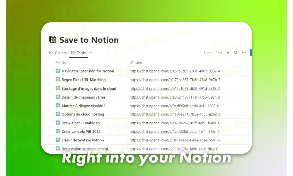 Save ChatGPT to Notion Database - Image 5