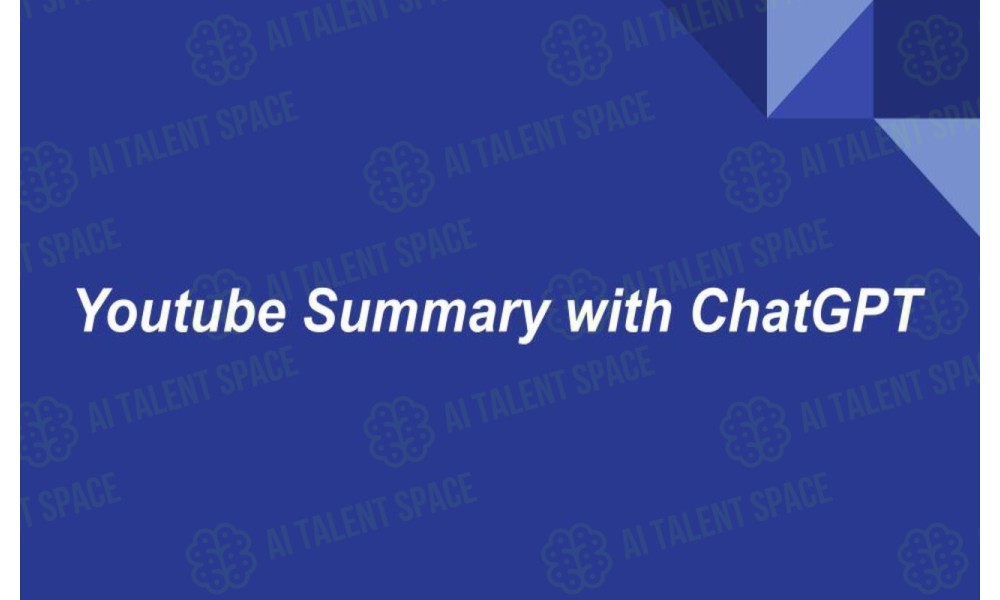 ChatGPT YouTube Summary - Image 1