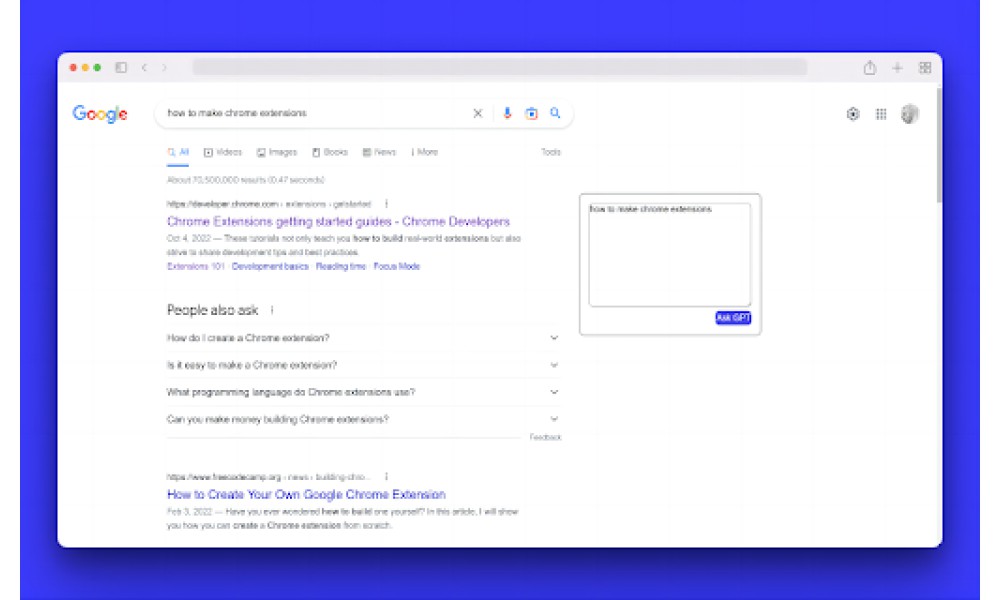 SearchWithGPT