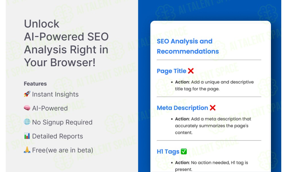 SEO PollyAI Analyzer - Image 1