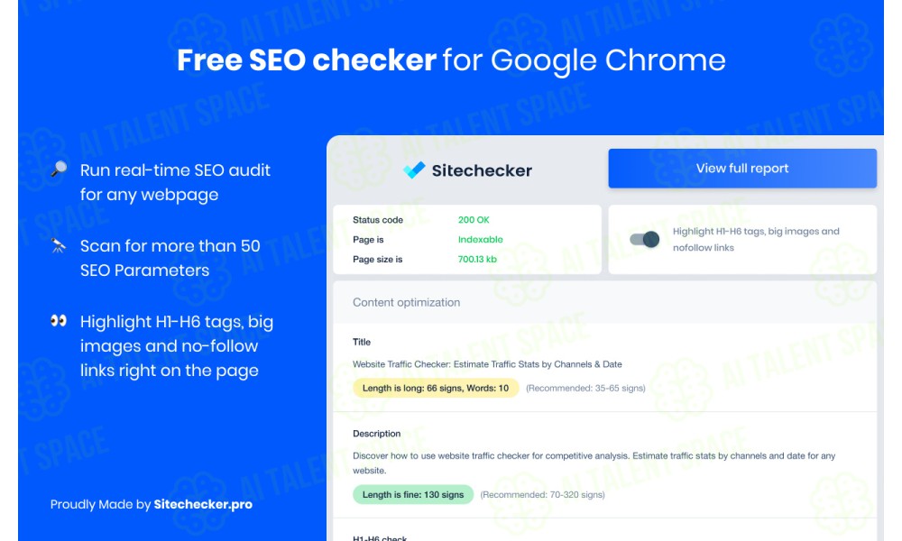 SEO PollyAI Analyzer - Image 2
